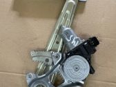 Rear door window regulator with motor
