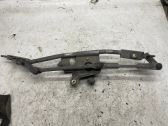 Front wiper linkage and motor