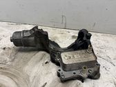 Oil filter mounting bracket