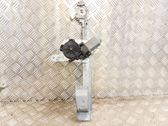 Rear door window regulator with motor