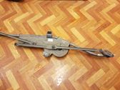 Front wiper linkage and motor