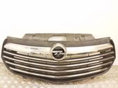 Front bumper upper radiator grill