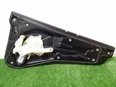 Rear door window regulator with motor