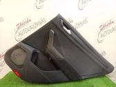 Rear door card panel trim