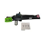 Rear window lifting mechanism without motor
