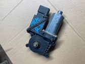 Rear door window regulator with motor