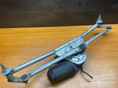 Front wiper linkage and motor