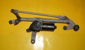 Front wiper linkage and motor