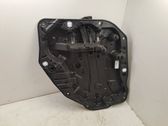 Rear window lifting mechanism without motor