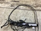 Convertible roof lock latch cylinder