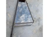 Rear vent window glass