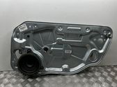 Front window lifting mechanism without motor