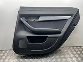 Rear door card panel trim