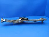 Front wiper linkage and motor