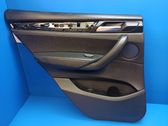 Rear door card panel trim