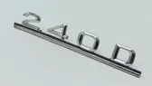 Manufacturers badge/model letters