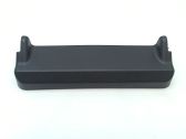 Rear seat rail trim cover