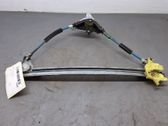 Rear window lifting mechanism without motor