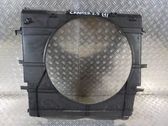 Radiator cooling fan shroud