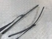 Front wiper blade arm