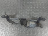 Front wiper linkage and motor