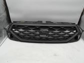 Front bumper upper radiator grill