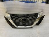 Front bumper upper radiator grill