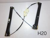 Front window lifting mechanism without motor