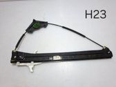 Rear window lifting mechanism without motor