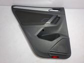 Rear door card panel trim