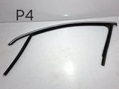 Rubber seal front door window/glass