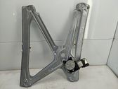 Front window lifting mechanism without motor