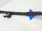 Rear window lifting mechanism without motor