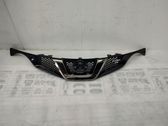 Front bumper upper radiator grill