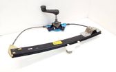Rear door manual window regulator