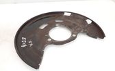 Front brake disc dust cover plate