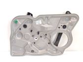 Front window lifting mechanism without motor