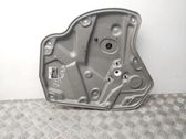 Rear window lifting mechanism without motor