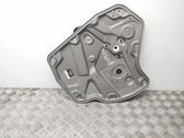 Rear window lifting mechanism without motor
