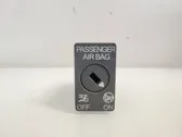 Passenger airbag on/off switch