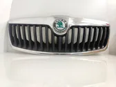 Front bumper upper radiator grill