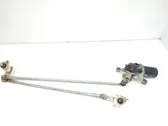 Front wiper linkage and motor