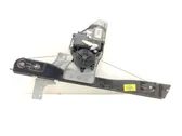 Front door window regulator with motor