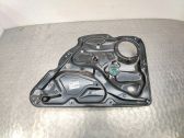 Rear window lifting mechanism without motor