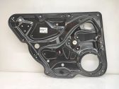 Rear window lifting mechanism without motor
