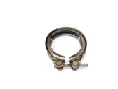 Muffler pipe connector clamp