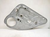 Rear window lifting mechanism without motor