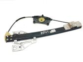 Rear window lifting mechanism without motor