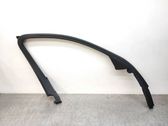 Front door glass trim molding