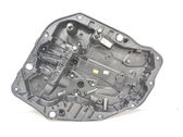 Rear window lifting mechanism without motor